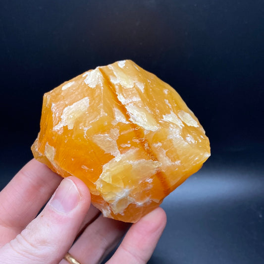Orange Calcite - Large Rough - Mexico