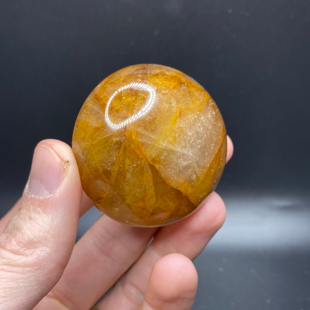 Golden Healer Palmstone