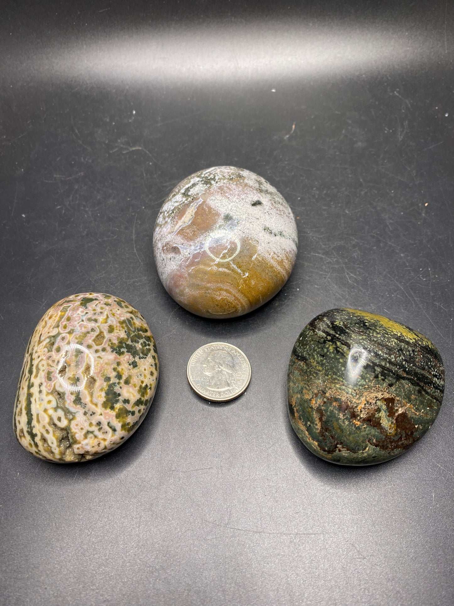 Ocean Jasper Palmstones