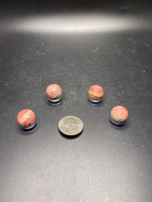 Rhodochrosite Mini Spheres - Argentina