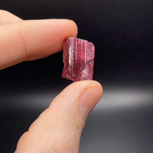 Pink Tourmaline - Hot Pink Pocket - Agua Branca Mine Brazil