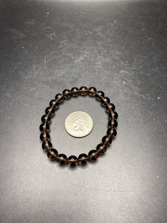 Smokey Quartz Bracelet - 8mm