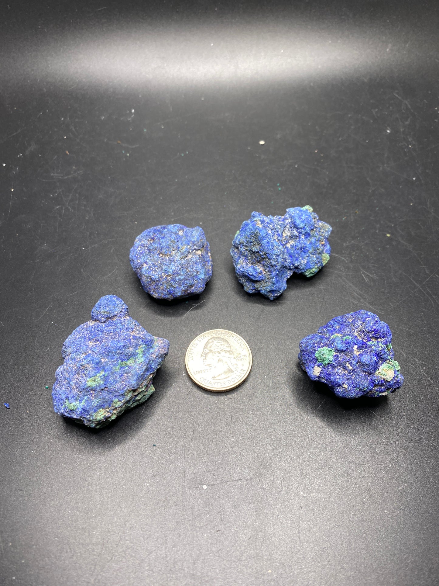 Azurite - Medium - La Sal Mine - Utah