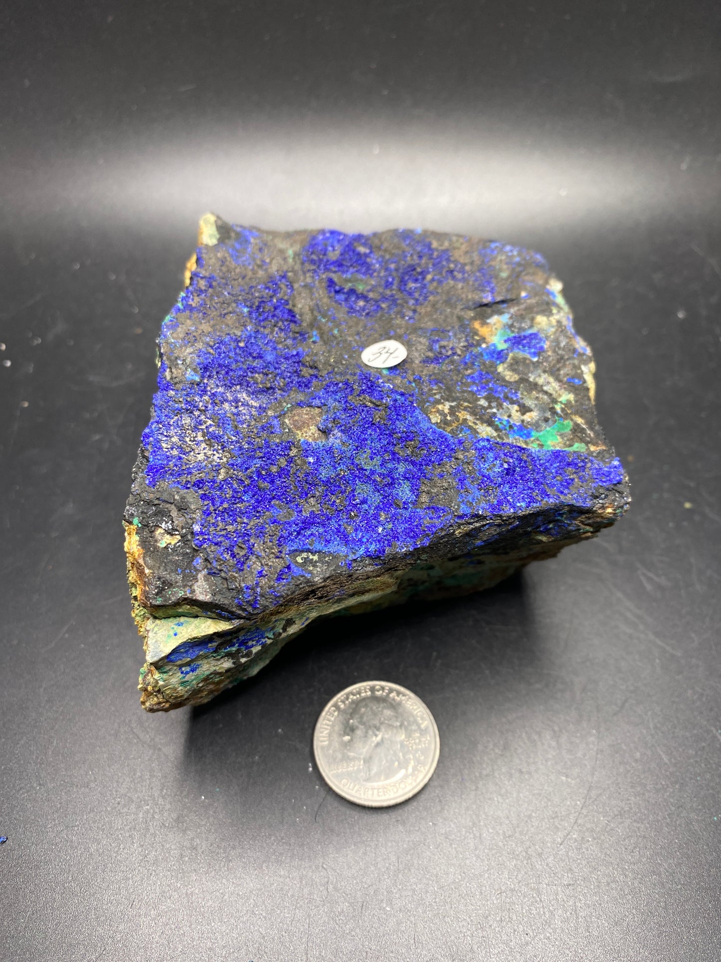 Malachite / Azurite - Morenci Mine - Arizona