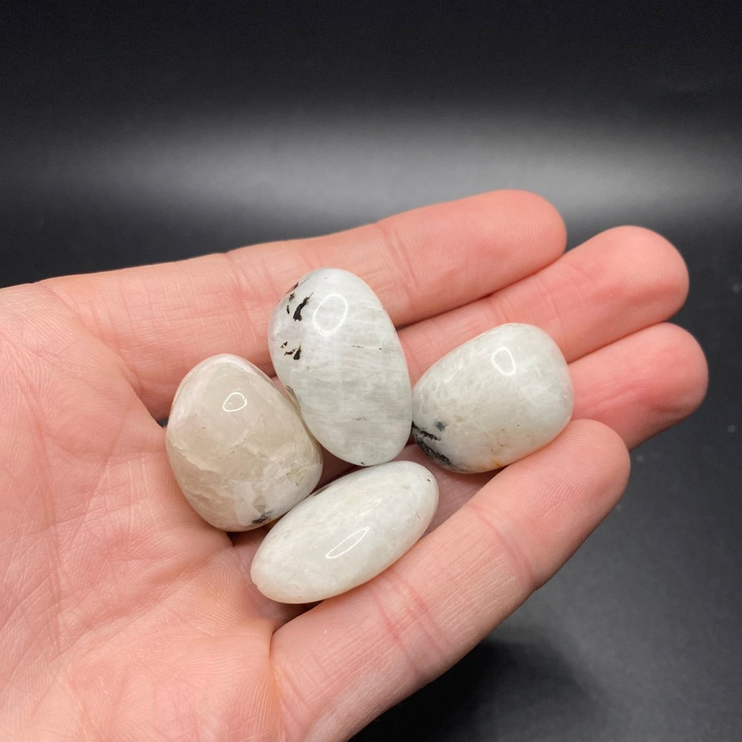 Tumbled Rainbow Moonstone