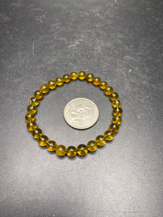 Amber Bracelet - 6mm