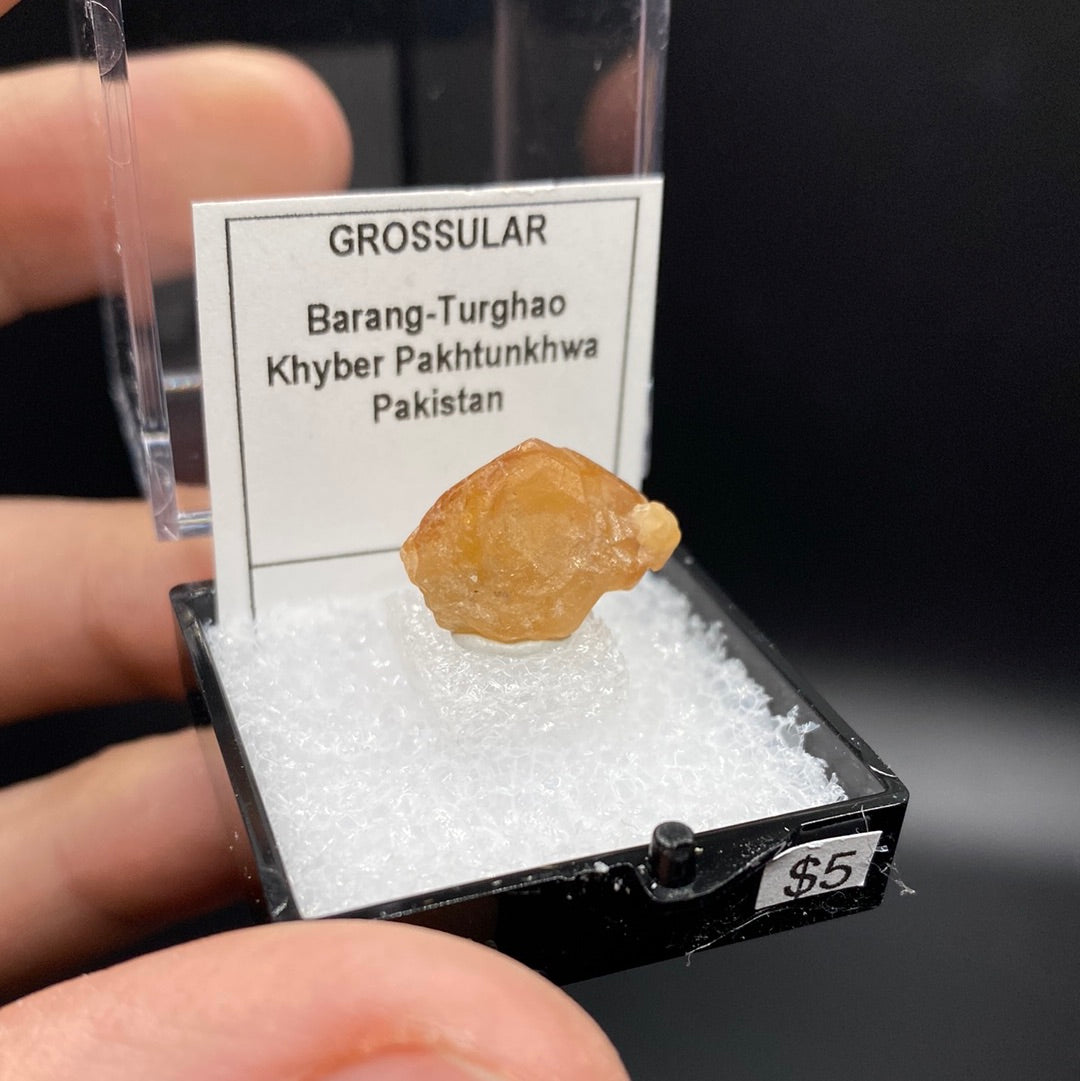 Grossular Garnet Thumbnail Specimen - Pakistan