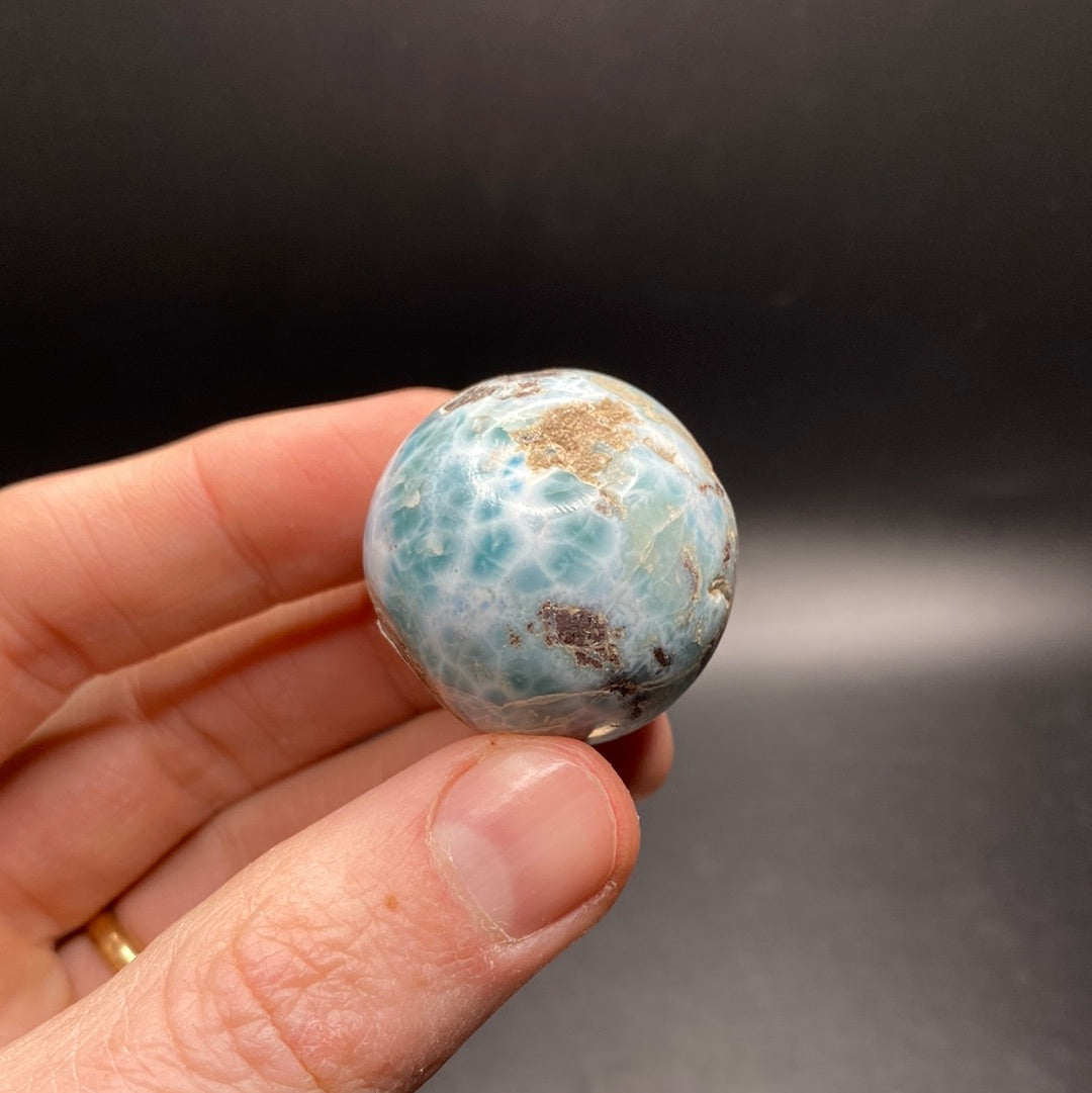 Larimar Spheres - Dominican Republic