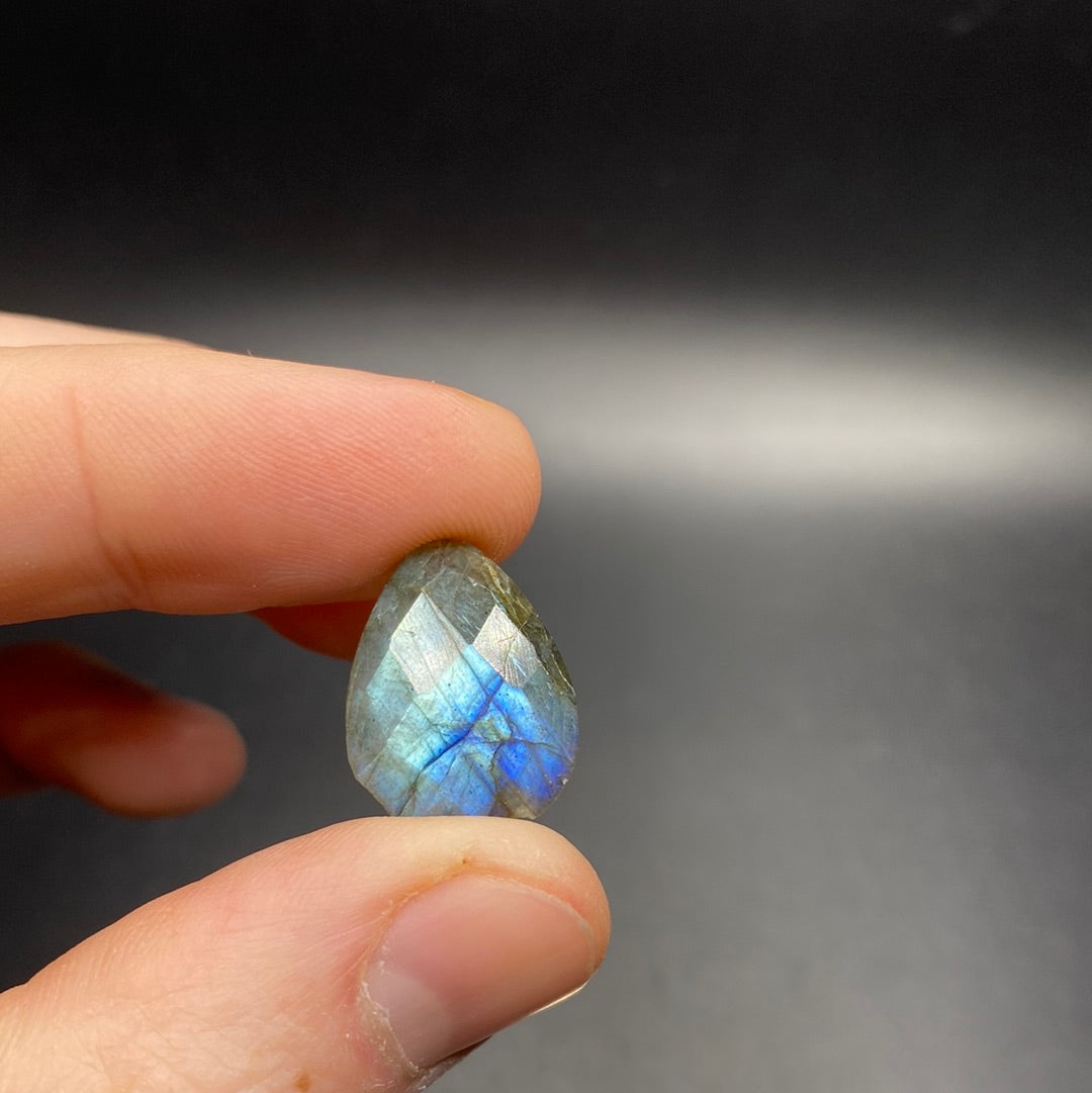 Faceted Labradorite Cabochon - Varoius Sizes