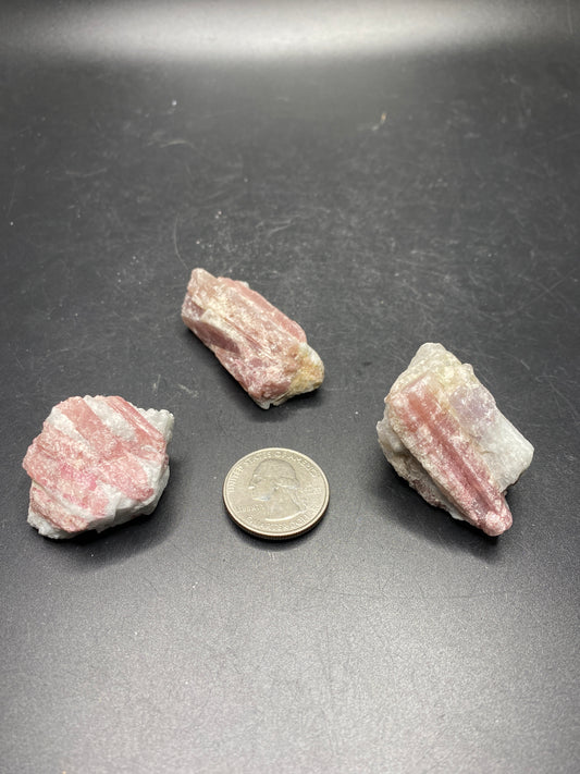 Pink Tourmaline - Rough - Brazil