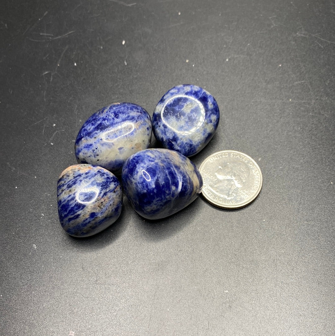 Tumbled Sodalite