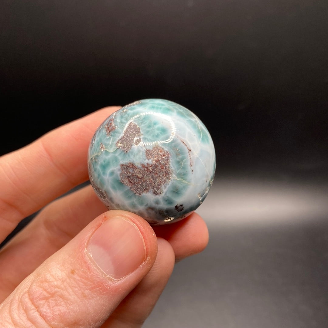 Larimar Spheres - Dominican Republic