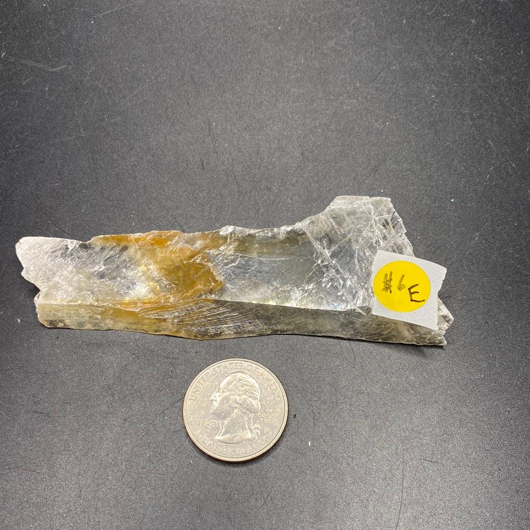 Golden Phantom Selenite - Utah - 6E