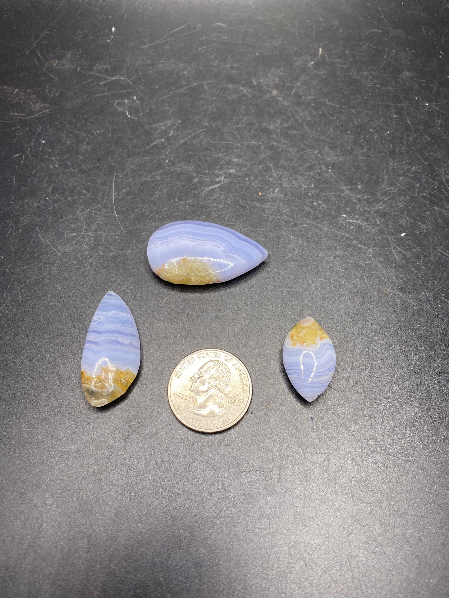 Blue Lace Agate Cabochon