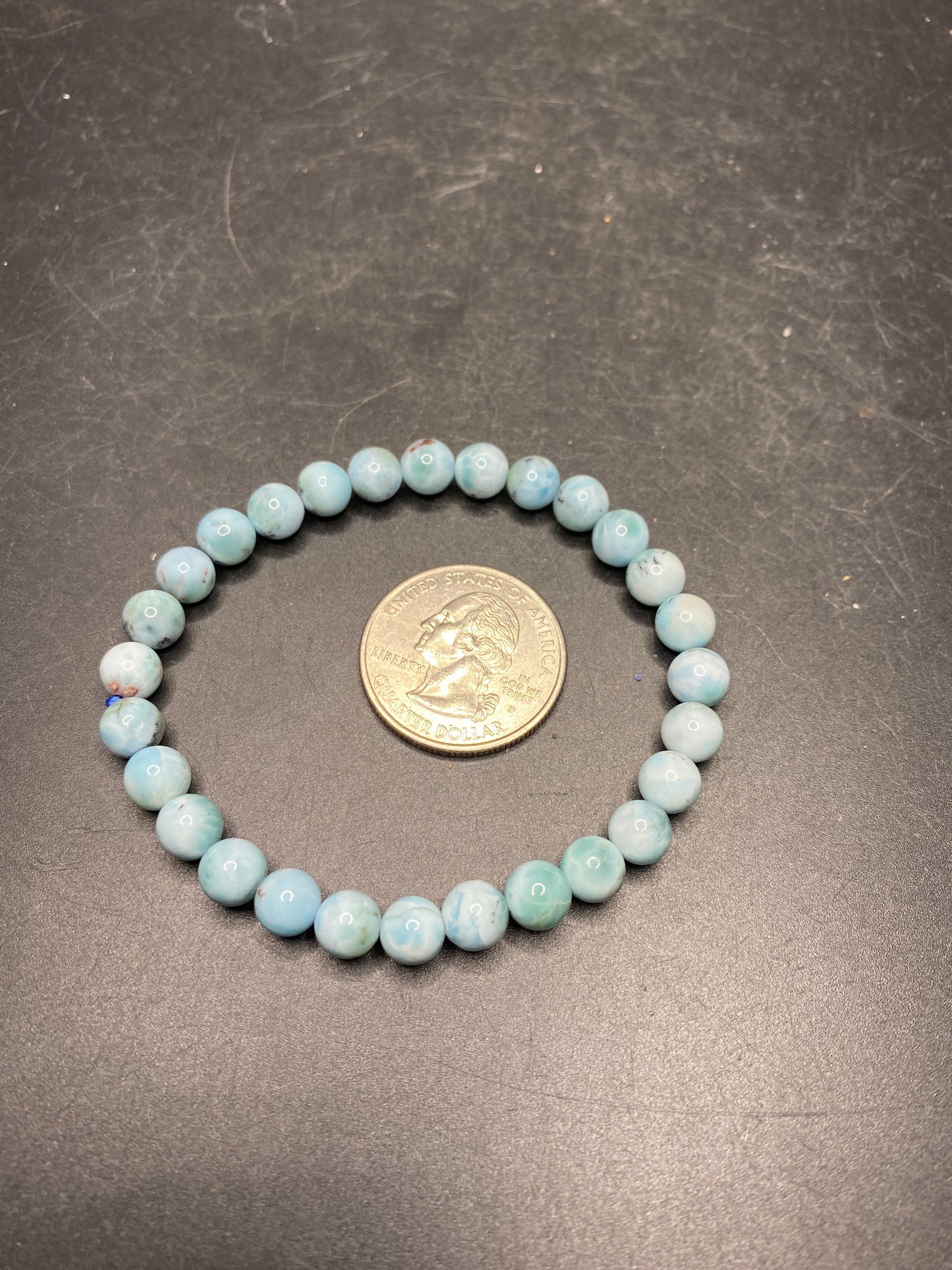 Larimar Bracelet - 6-7mm