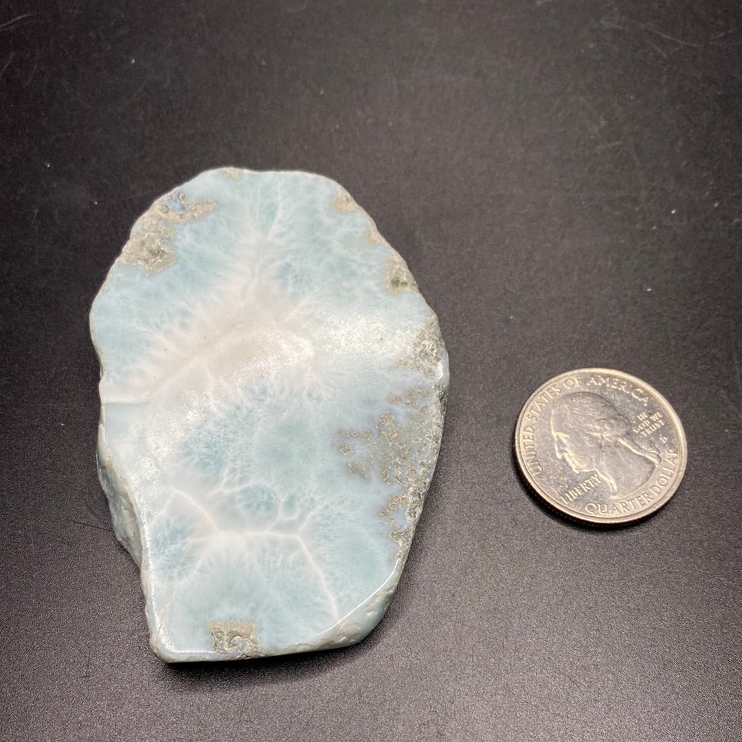 Larimar Polished Slabs - Medium B grade - Dominican Republic