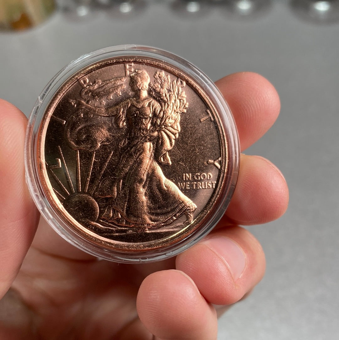 Copper Coin - 1oz .999 Copper - Multiple Designs