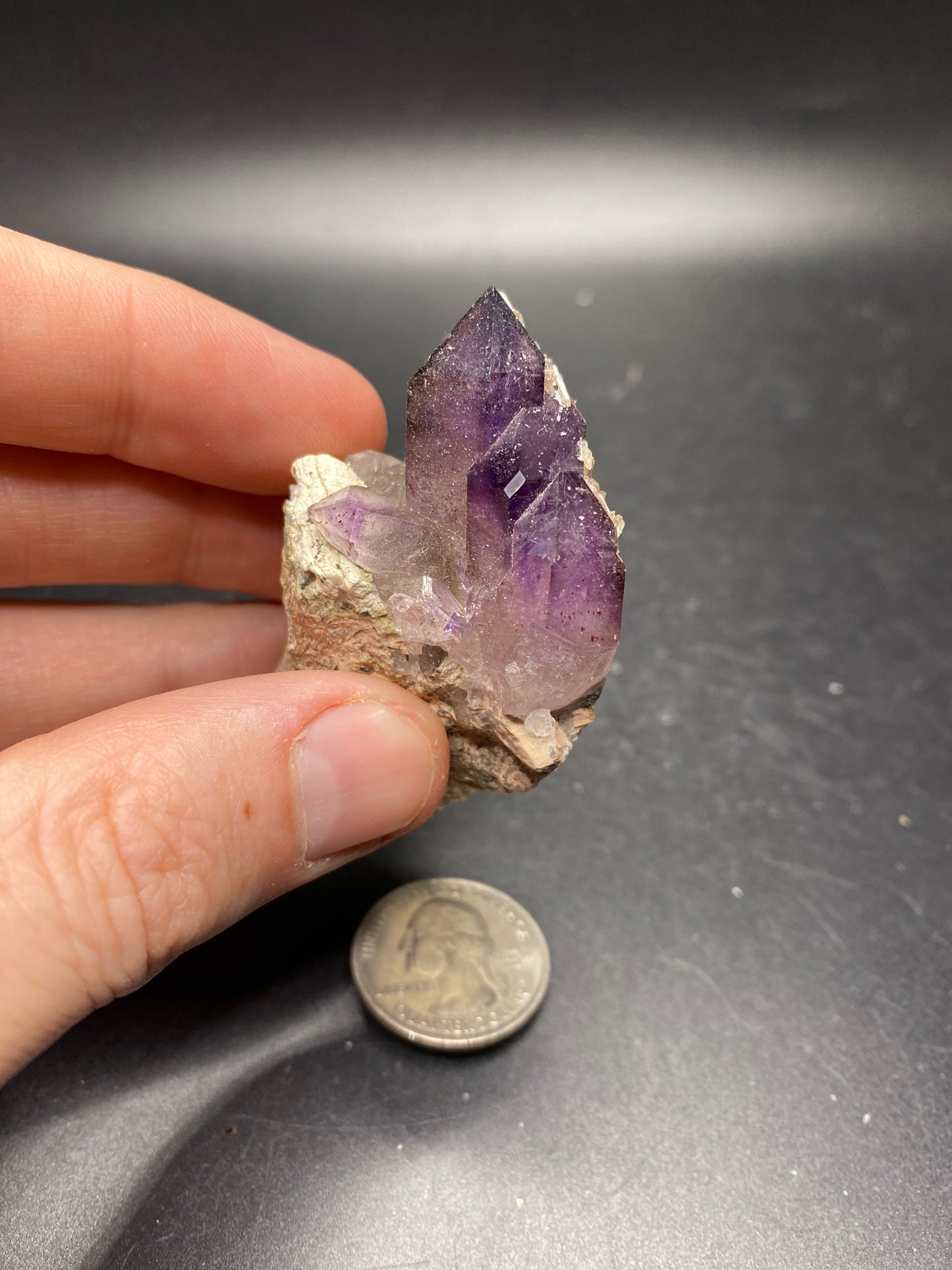 Brandberg Amethyst in Matrix - Namibia