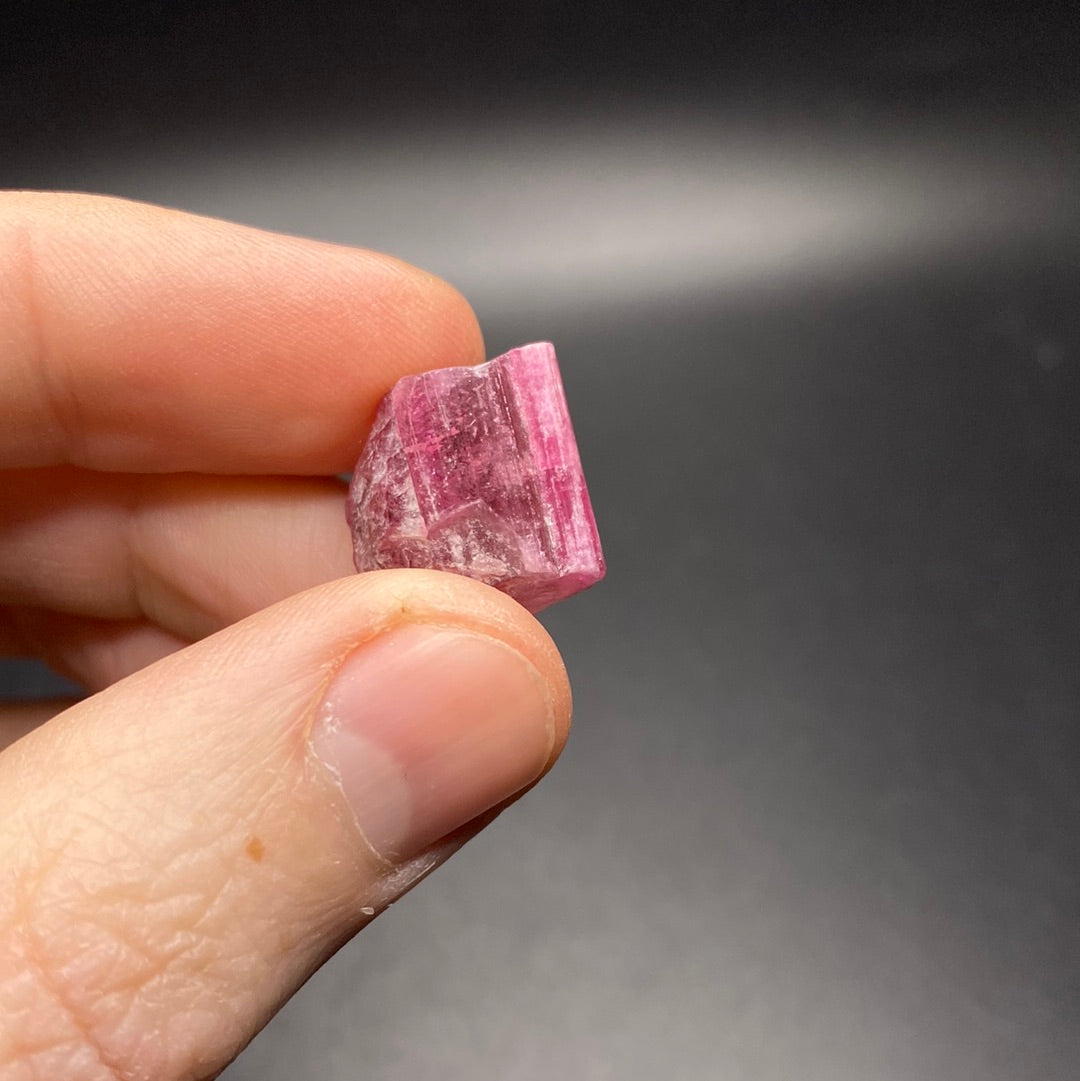 Pink Tourmaline - Hot Pink Pocket - Agua Branca Mine Brazil