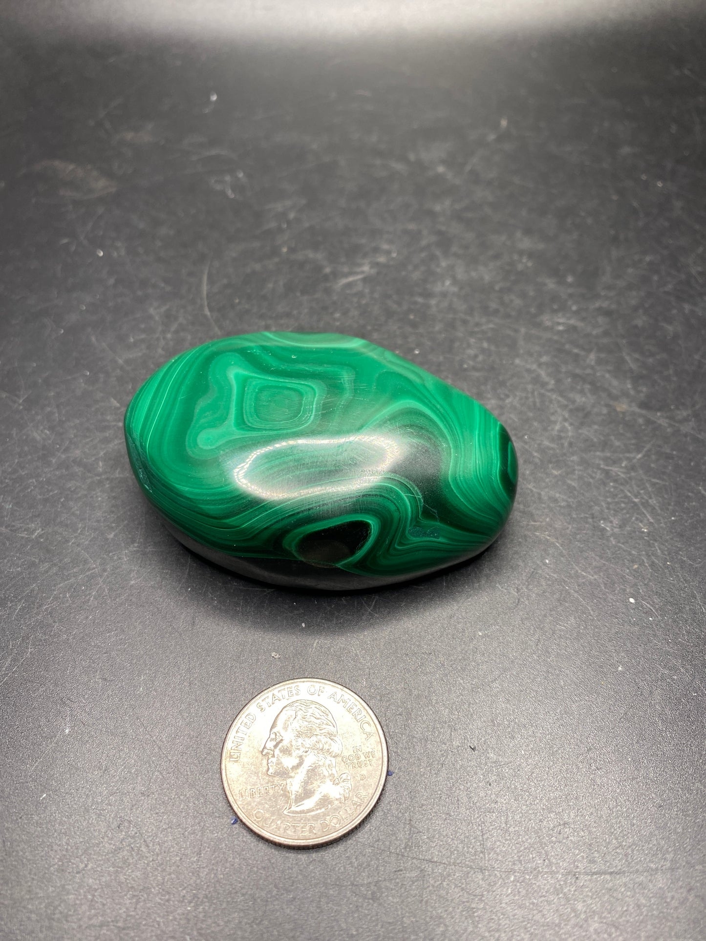 Malachite Palmstone - Congo