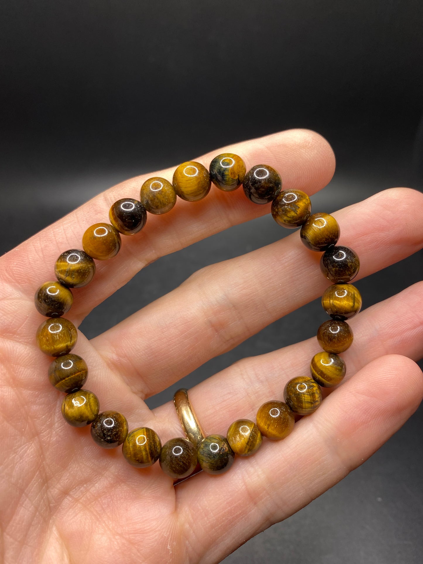 Golden Tiger Eye Bracelet - 8mm