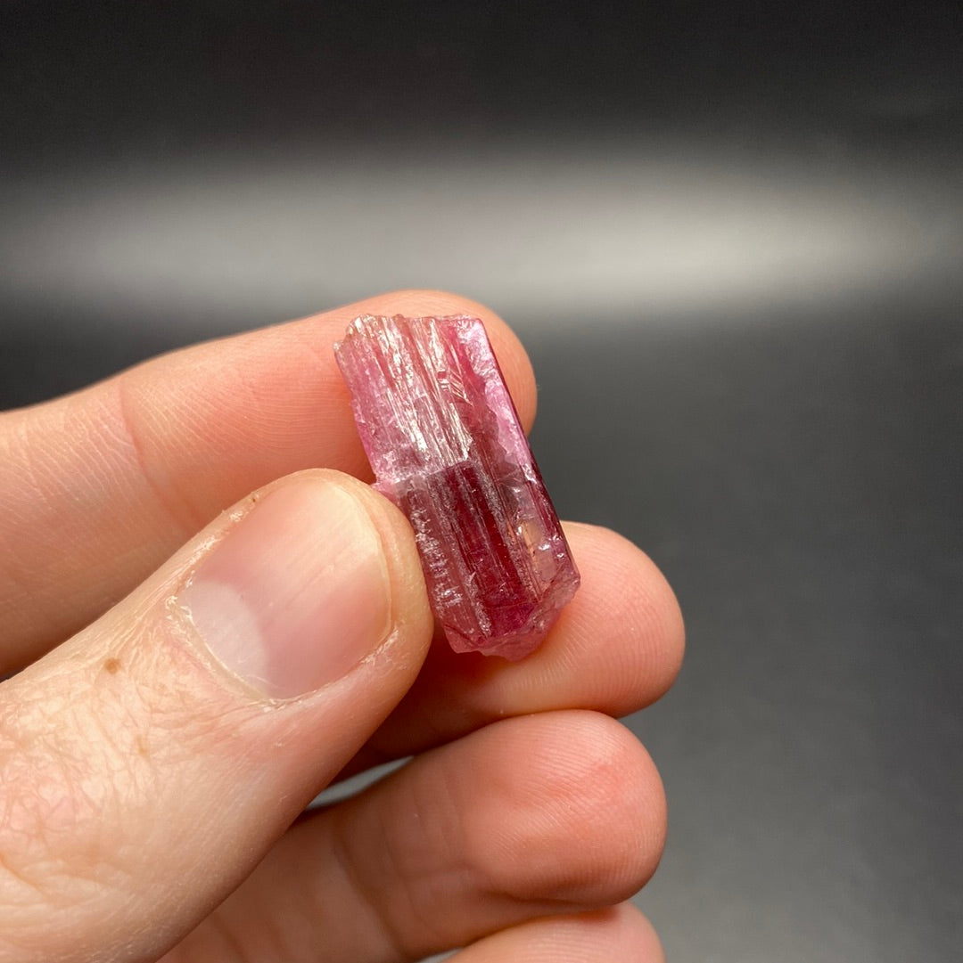 Pink Tourmaline - Hot Pink Pocket - Agua Branca Mine Brazil