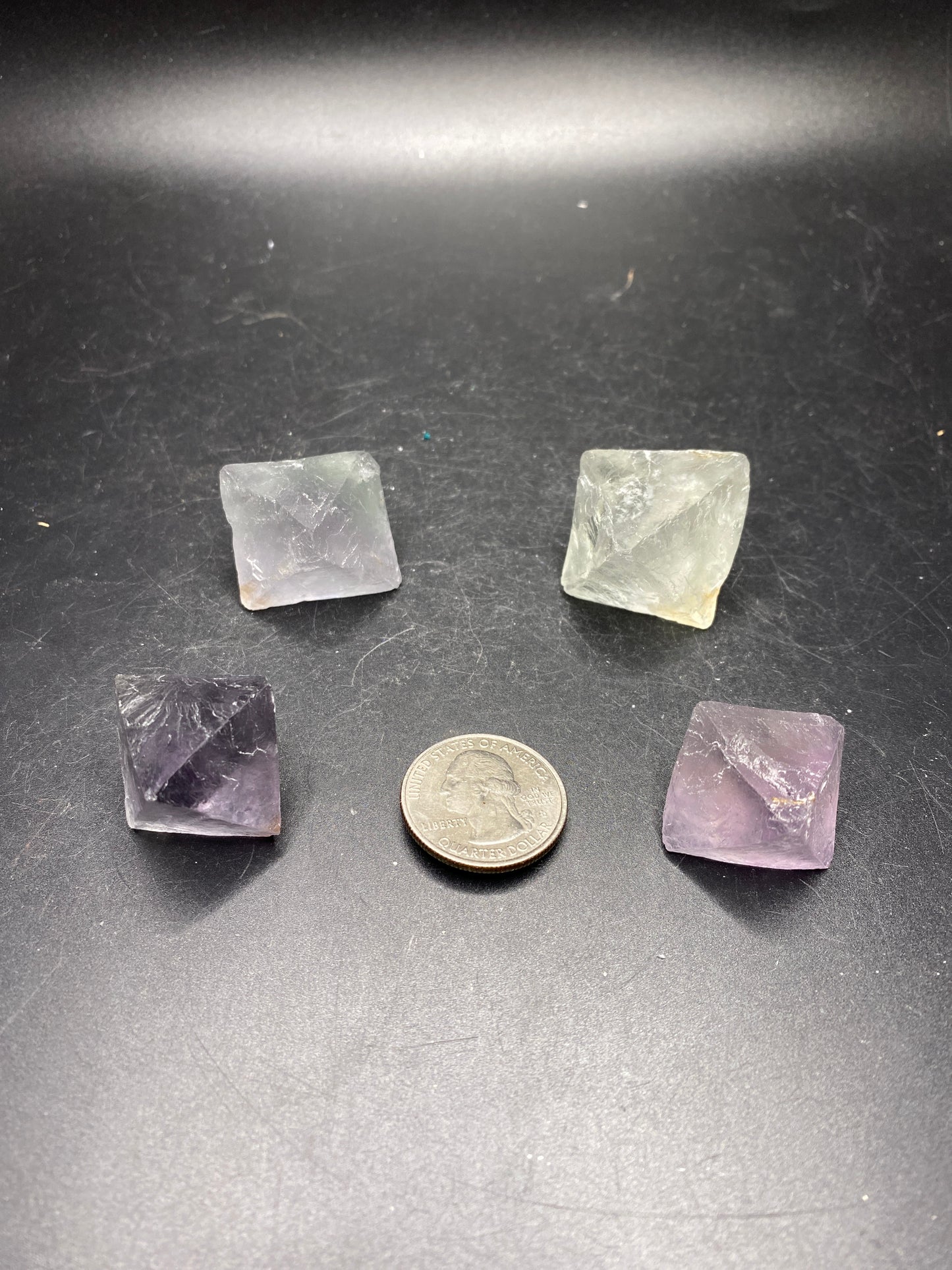 Fluorite Octahedron - Multiple Sizes