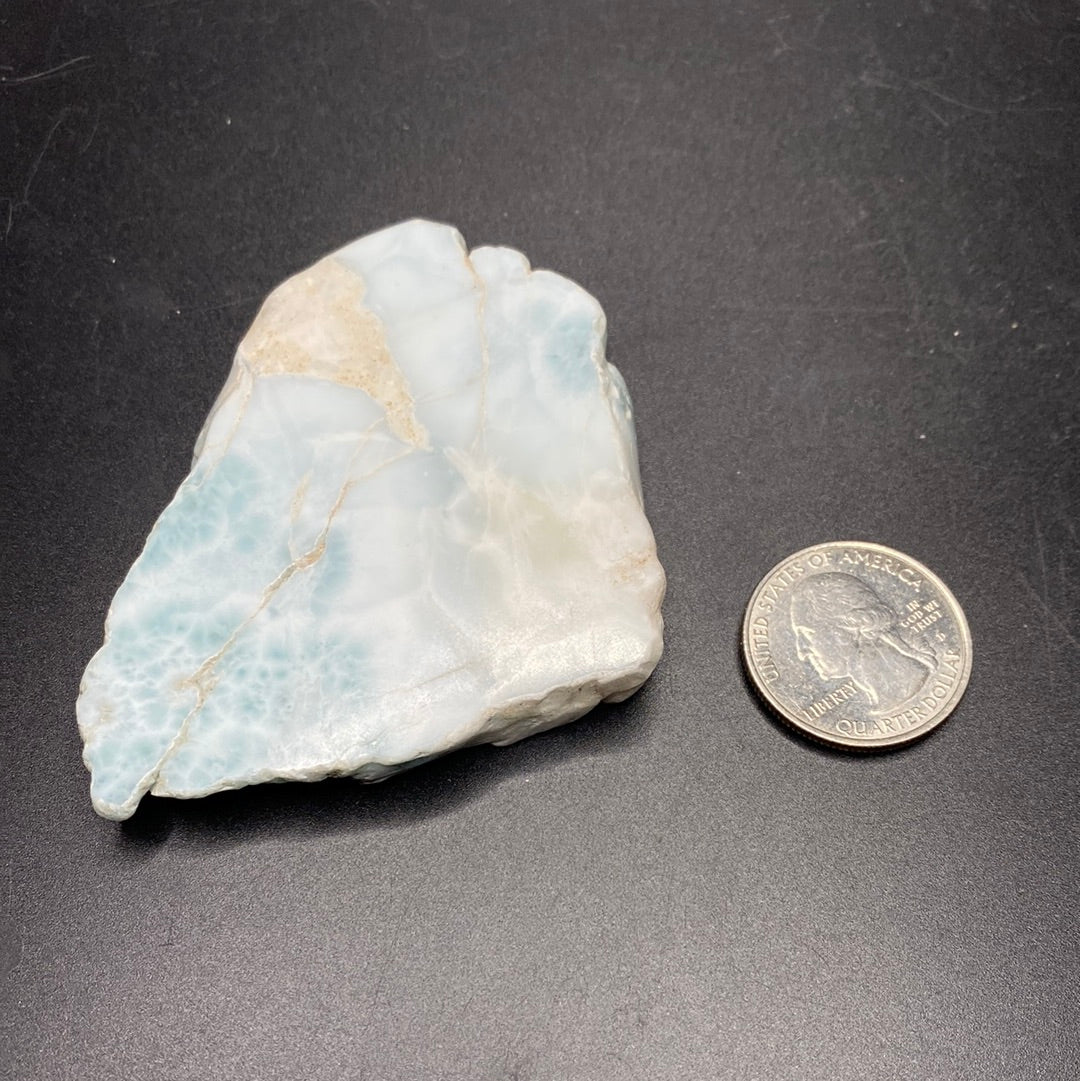 Larimar Polished Slabs - Medium B grade - Dominican Republic