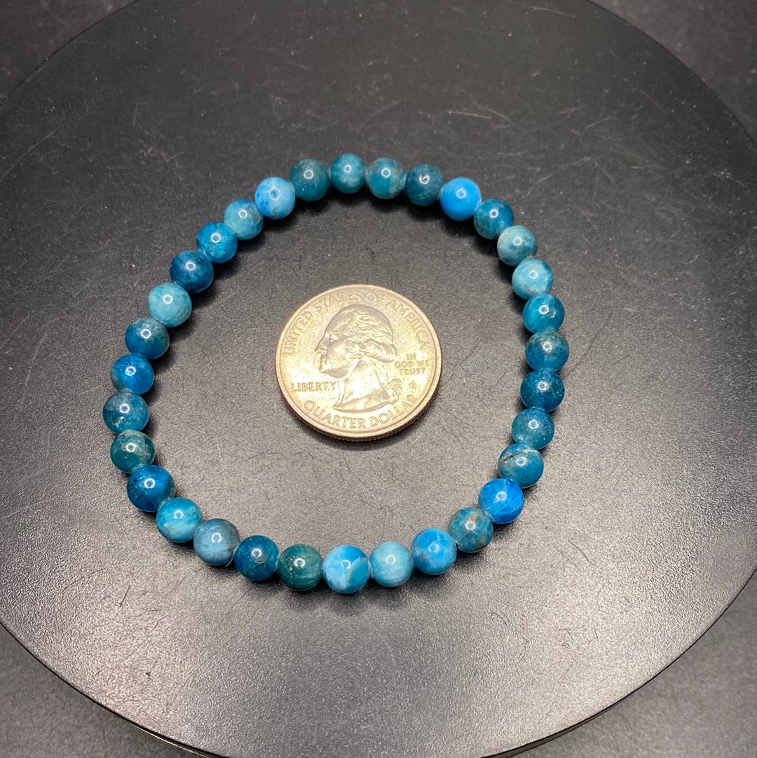 Blue Apatite Bracelet