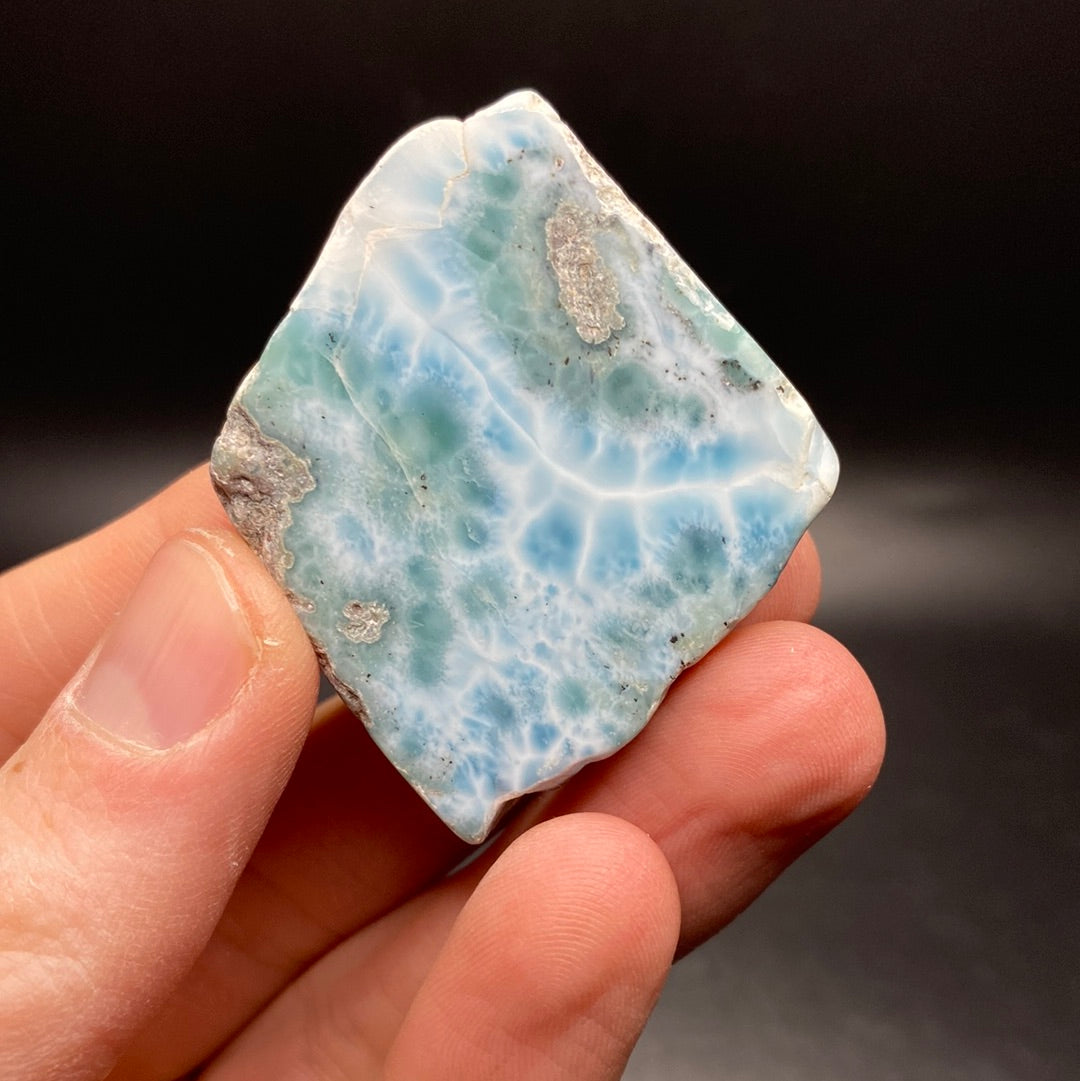 Larimar - Polished Slab AAA Grade - Dominican Republic