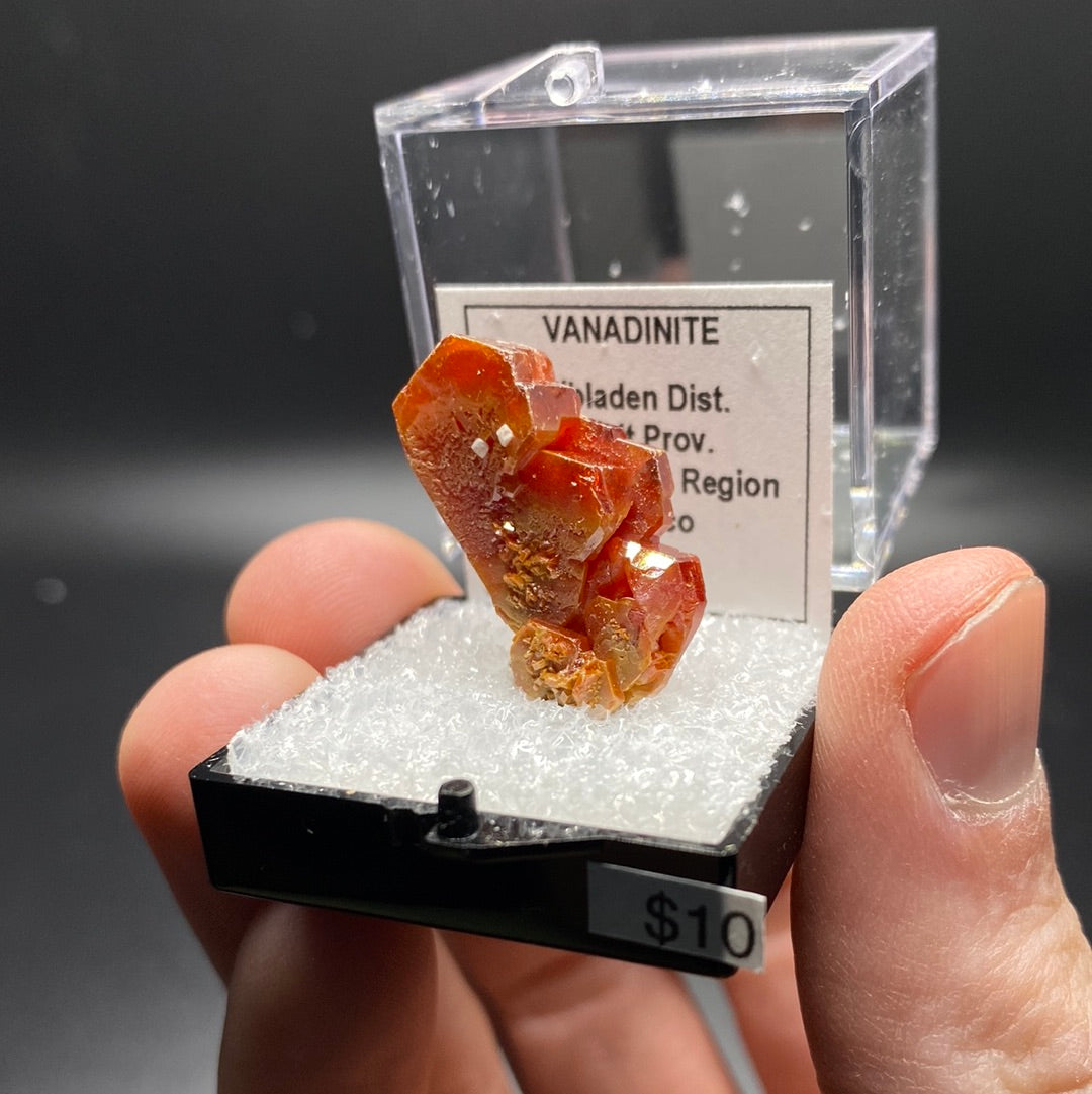 Vanadinite Thumbnail Specimen - Morocco - C