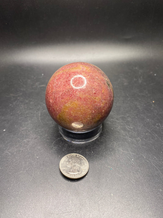 Rhodonite Sphere