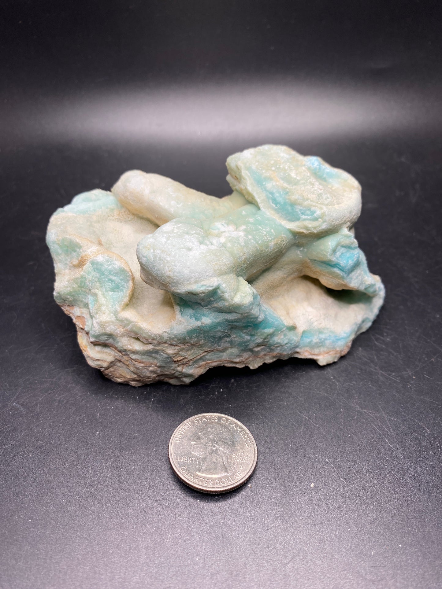 Blue Aragonite - Afghanistan