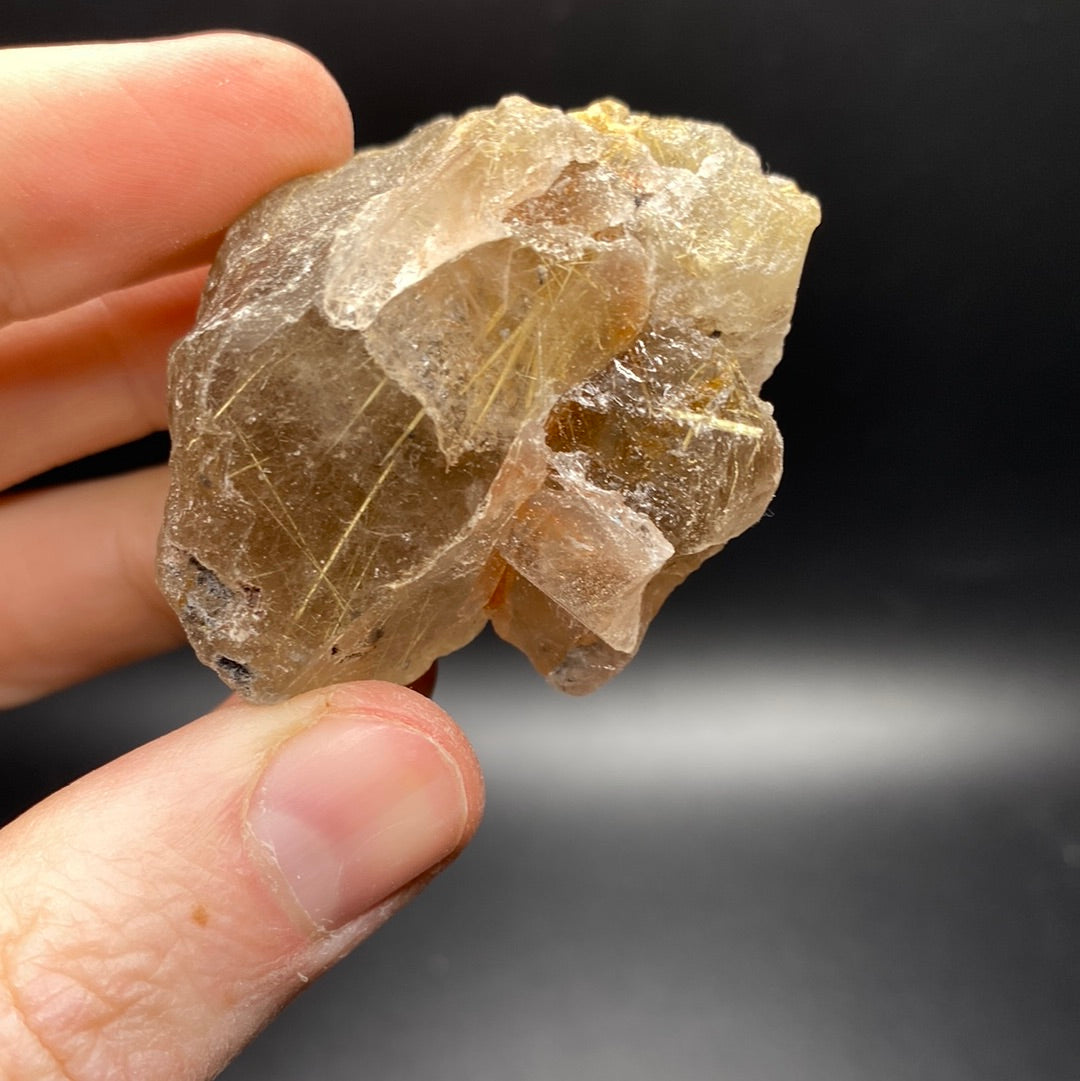 Rutile in Quartz - Rough - Brazil