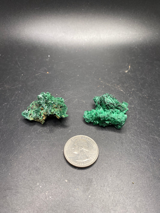 Fibrous Malachite - Congo