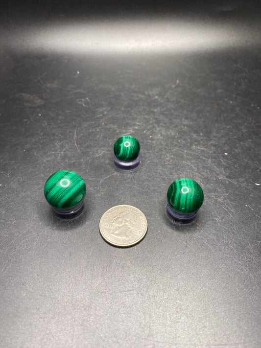 Malachite Mini Sphere - 16-20mm