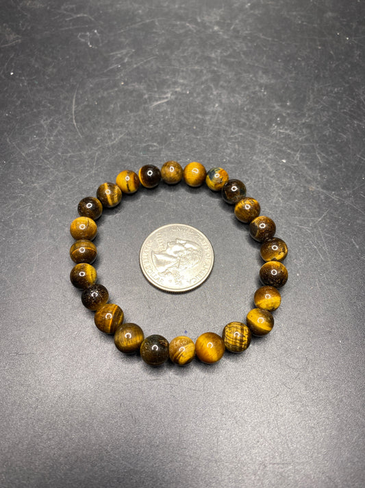 Golden Tiger Eye Bracelet - 8mm