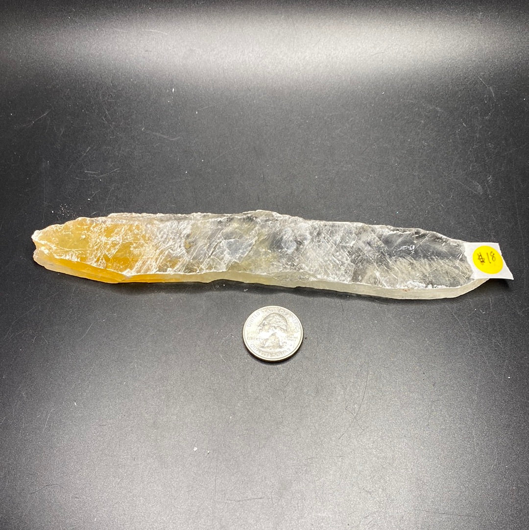 Golden Phantom Selenite - Utah - 18