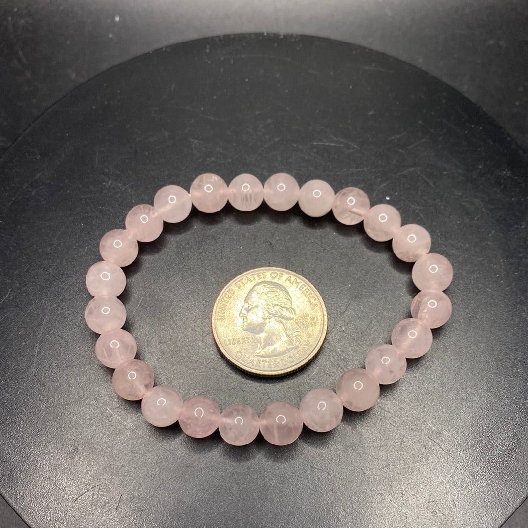 Rose Quartz 8mm Bracelet