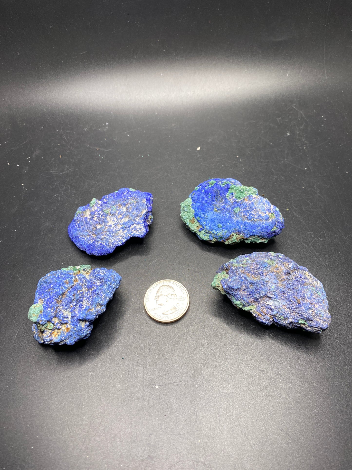 Azurite - Large - La Sal Mine - Utah