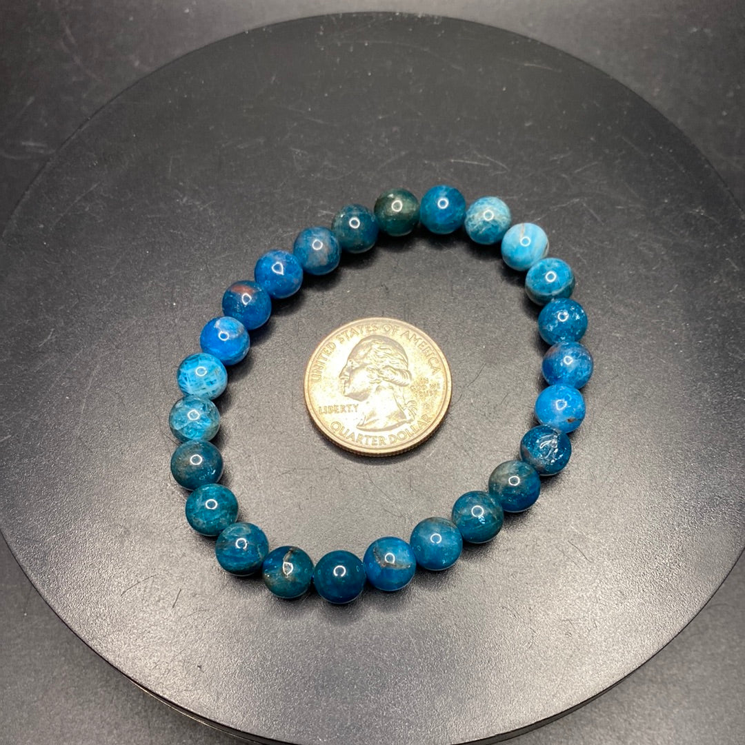 Blue Apatite Bracelet