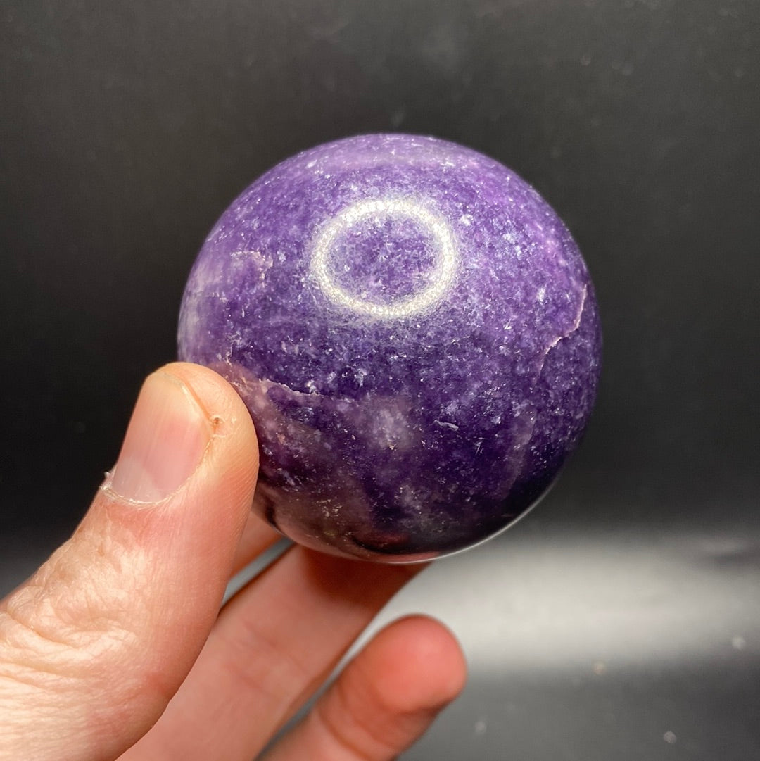 Lepidolite Sphere