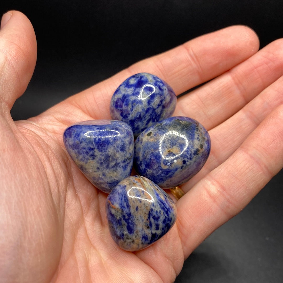 Tumbled Sodalite