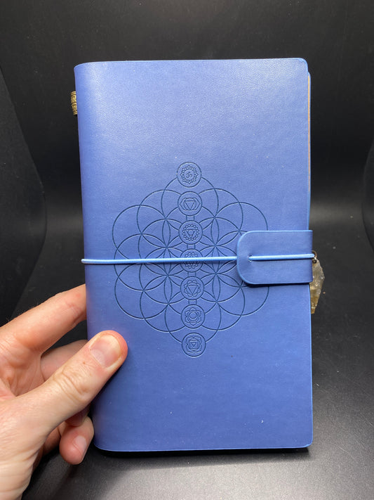 Crystal Notebook Journal - Blue