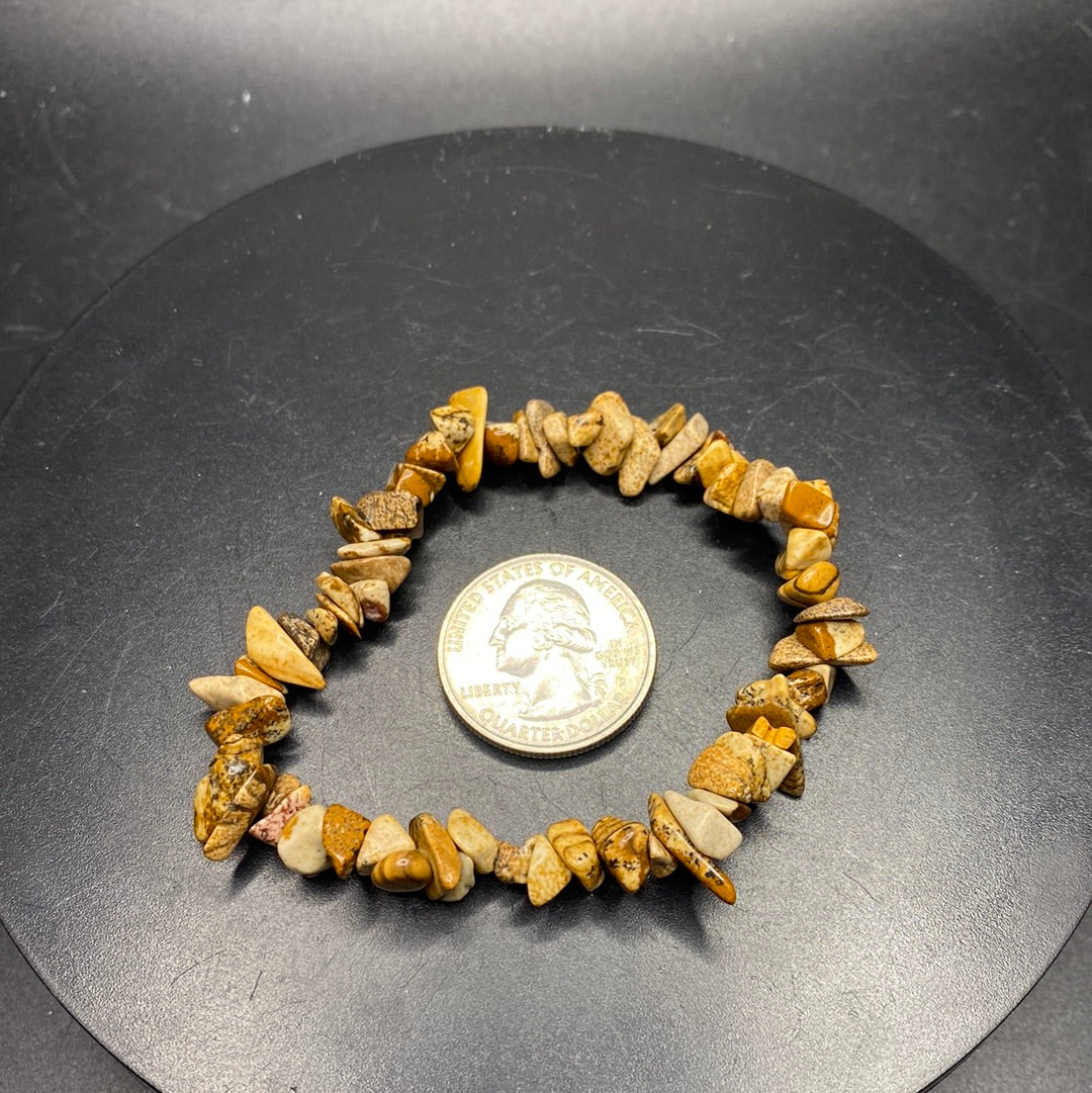 Picture Jasper Chip Bracelet