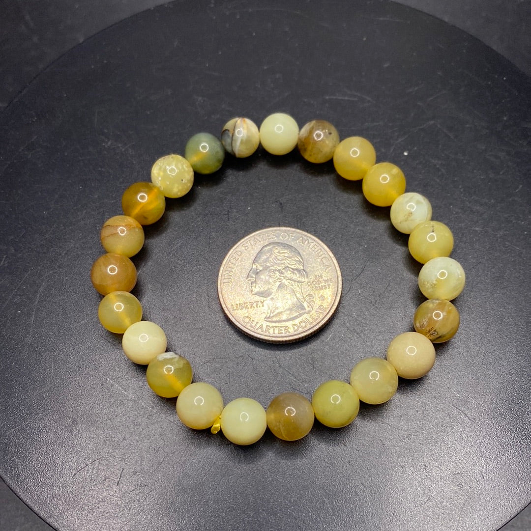 Yellow Opal 8mm Bracelet