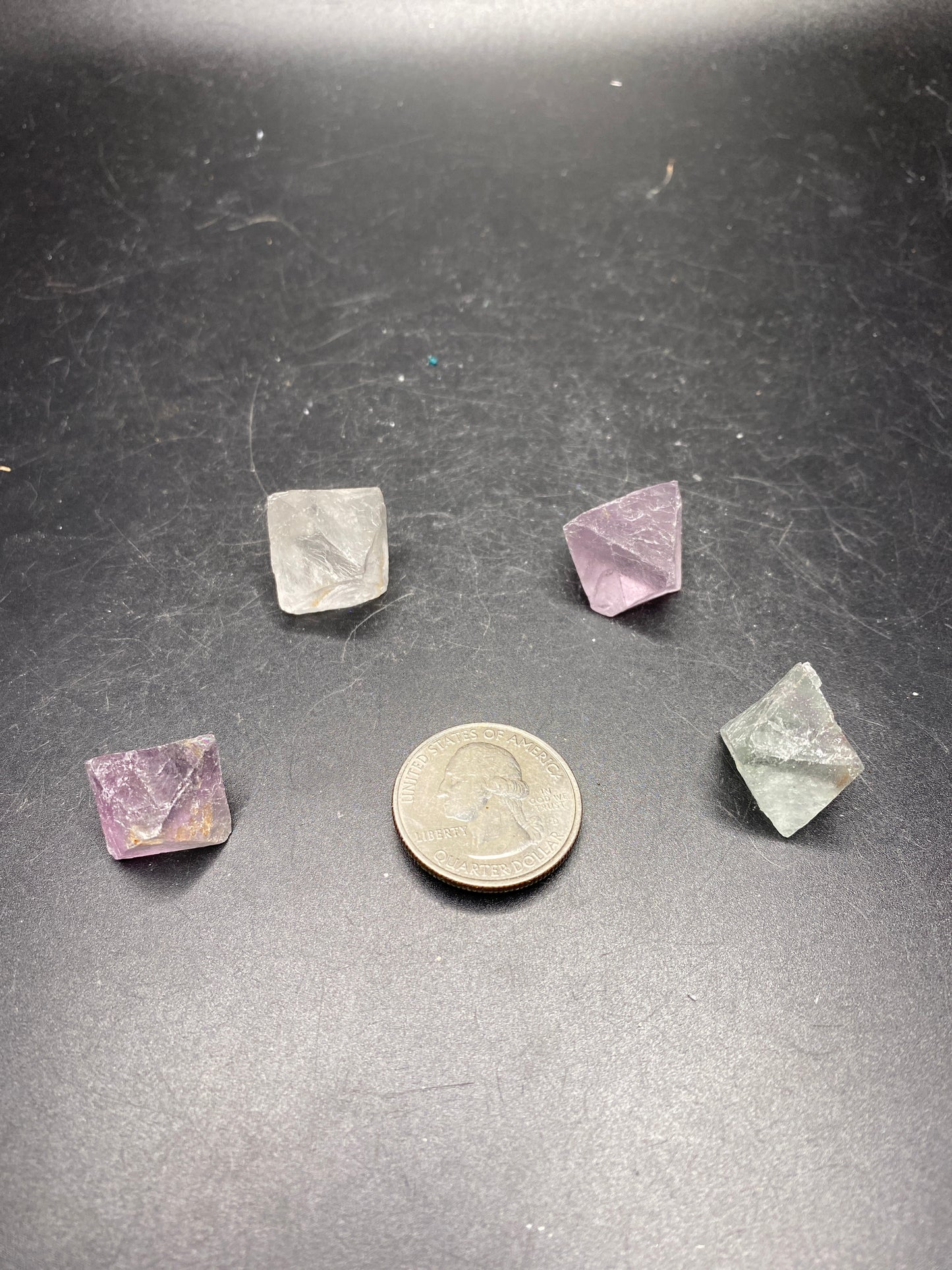 Fluorite Octahedron - Multiple Sizes