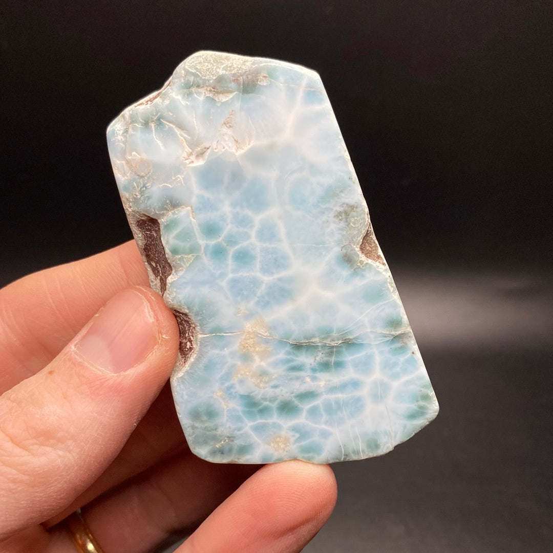 Larimar - Polished Slab AAA Grade - Dominican Republic