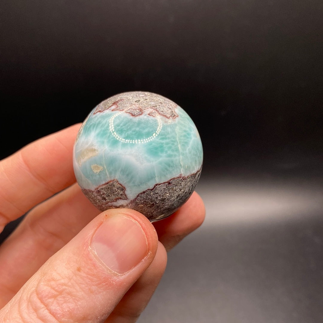 Larimar Spheres - Dominican Republic