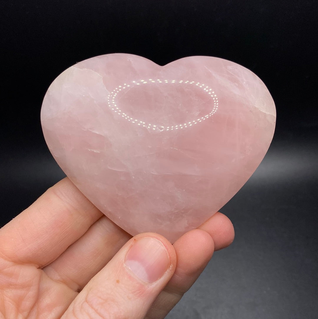 Rose Quartz Hearts